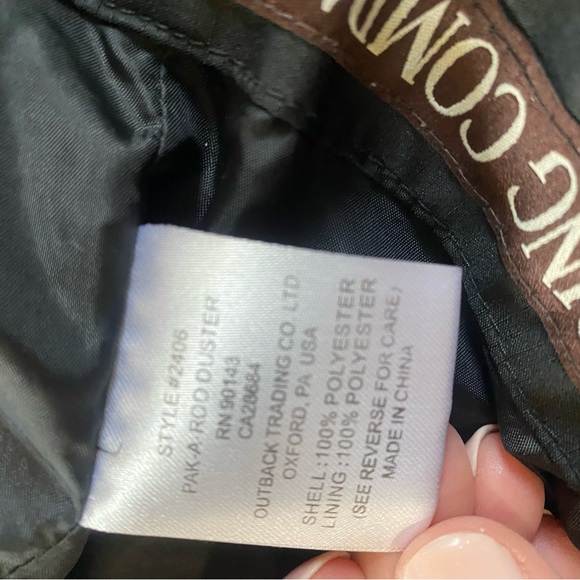 Outback Pak a Roo Duster Coat Sz Small Long Stockman Ranch Barn Riding Horse - Picture 8 of 14